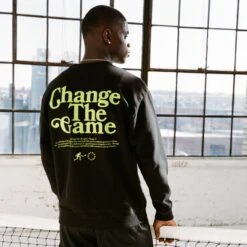 Arthur Ashe X UNINTERRUPTED "Change The Game" Crewneck -Rowingblazersus Shop 000059050005