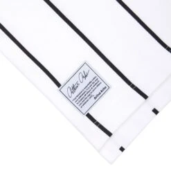 Arthur Ashe 1975 Women's Tennis Polo -Rowingblazersus Shop 08 AUG ARTHUR ASHE W POLO WHITE STRIPE D3