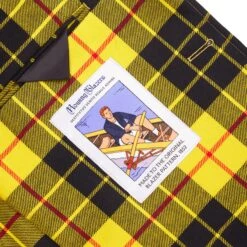 Men's MacLeod Tartan Jacket -Rowingblazersus Shop 09 SEP RB BLAZER YELLOW D2