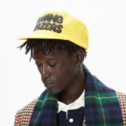 "Ginza" Bubble Letters Painter's Cap -Rowingblazersus Shop 1500 0053 Shot04 109copy