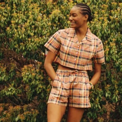 Women's Indian Madras Shorts -Rowingblazersus Shop 1 4284da13 5f3b 4820 978f c01a1cb248d2