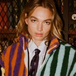 Mixed Stripe Sherpa Fleece -Rowingblazersus Shop 231108231108150018 5b92972c 4c64 4f91 a195 58d9cc4bbbdb