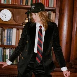 Women's Wide-Wale Corduroy Diana Jacket -Rowingblazersus Shop 231108231108170026