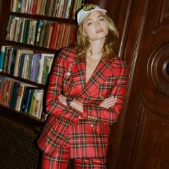 Women's Royal Stewart Tartan Diana Jacket 14 Women's Royal Stewart Tartan Diana Jacket -Rowingblazersus Shop 231108231108200016