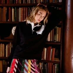 Women's Vintage Tie Mini-Skirt -Rowingblazersus Shop 231108231108290008 140bccba 84d4 4778 814a e2fabfbe2582