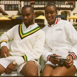 Arthur Ashe Chainstitch Court Jacket -Rowingblazersus Shop 3