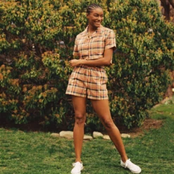 Women's Indian Madras Camp Shirt -Rowingblazersus Shop 5 d3a65d79 9ea5 4852 9a79 74b0ec0cab72