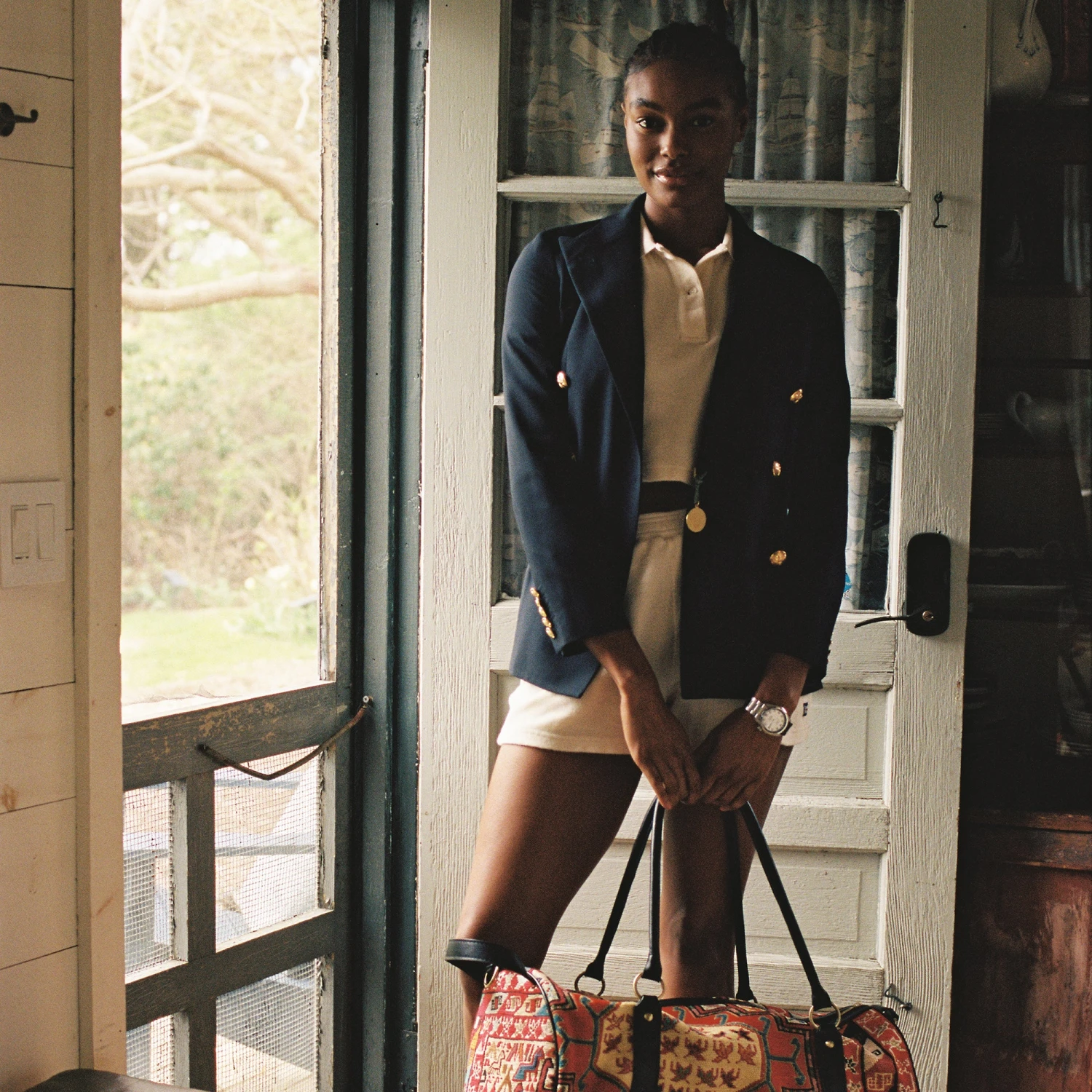 Artemis Sumak Kilim Travel Duffle 5 Artemis Sumak Kilim Travel Duffle - Image 3