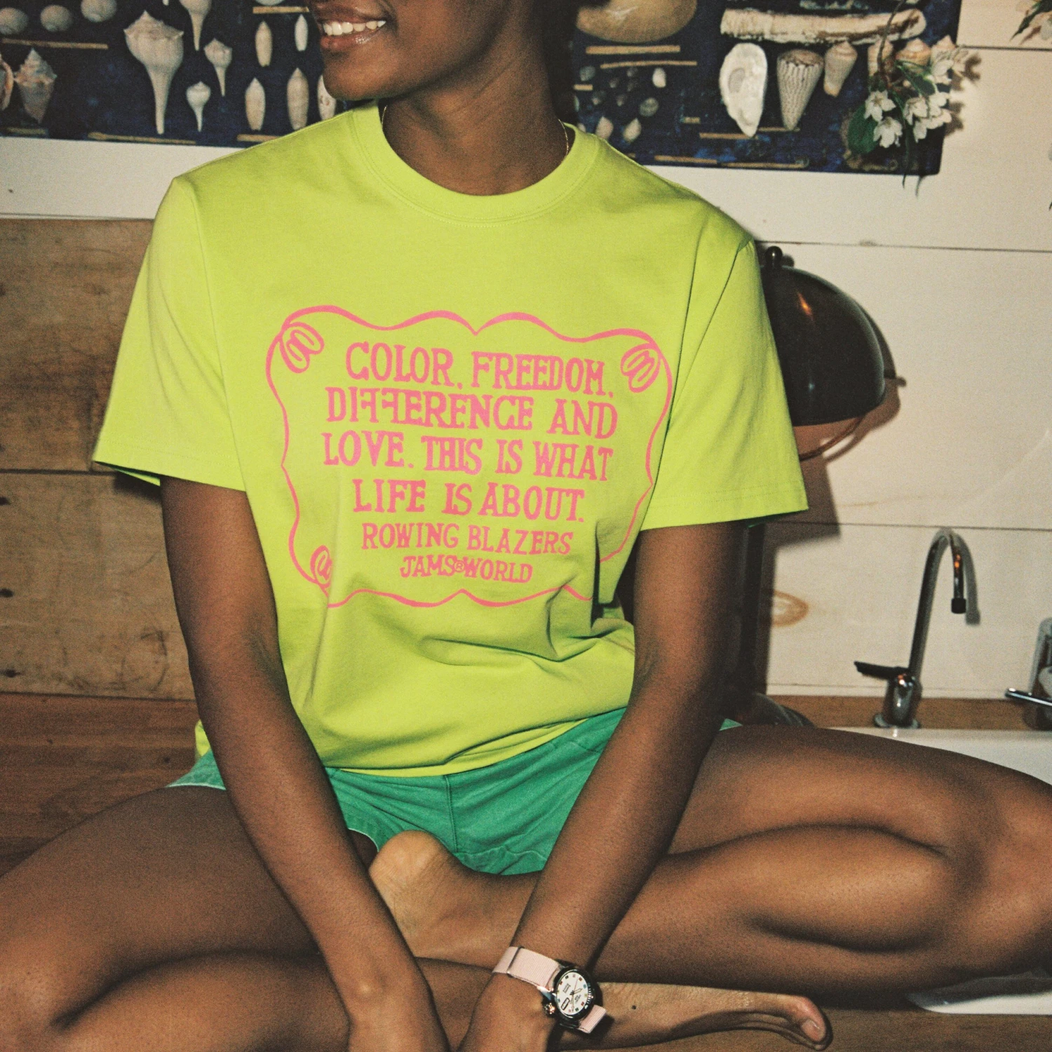 Rowing Blazers X Jams World Manifesto Tee 5 Rowing Blazers X Jams World Manifesto Tee - Image 3