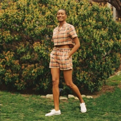 Women's Indian Madras Shorts -Rowingblazersus Shop 7 0fe3f982 67c8 4fb9 848a dbb0e9746ee0