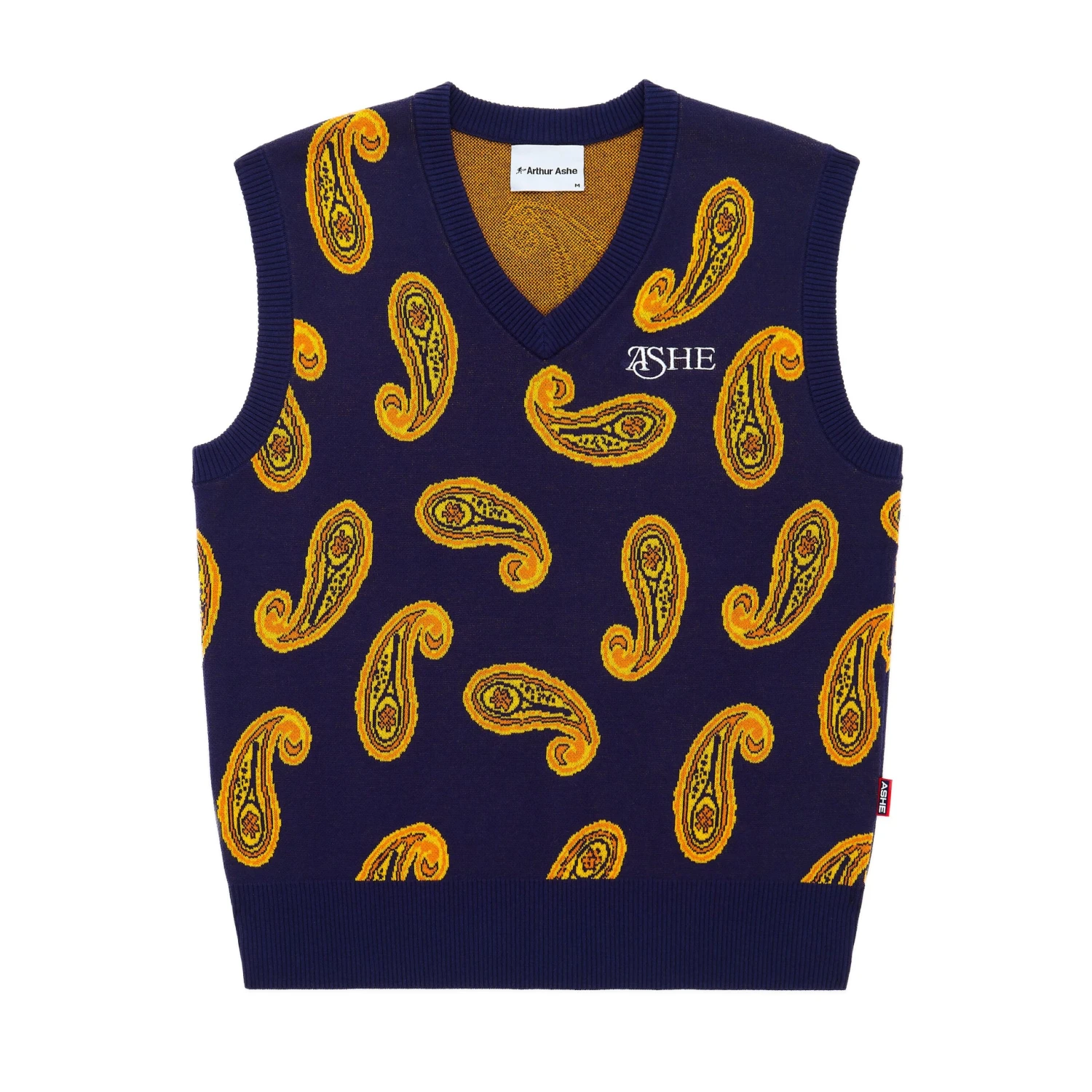 Ashe Paisley Sweater Vest 3 Ashe Paisley Sweater Vest