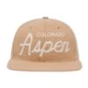 Aspen Cashmere Snapback Hat -Rowingblazersus Shop Aspen 112 CSM029 CO001 CL Front Recovered