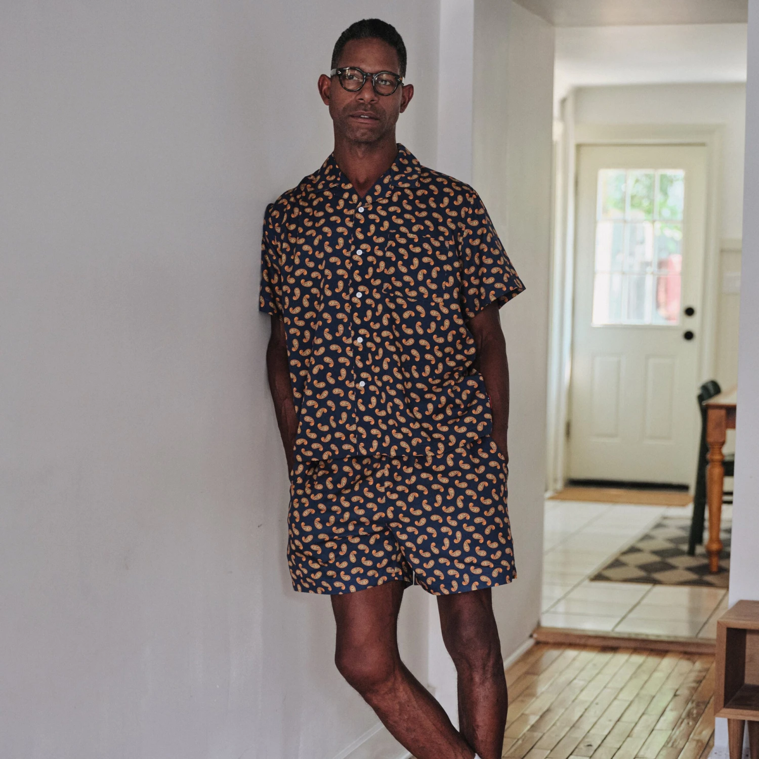 Ashe Paisley Shorts 6 Ashe Paisley Shorts - Image 4