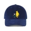 Winnie-the-Pooh & Piglet Corduroy Cap 1 Winnie-the-Pooh & Piglet Corduroy Cap -Rowingblazersus Shop Hat Blue Pooh Piglet v2