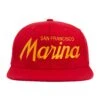 Marina Snapback Hat -Rowingblazersus Shop HoodHats Marina Front 71730a7e 6b7a 426c 813b cfe7d345a620