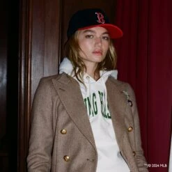 Rowing Blazers X '47 Wide-Wale Red Sox Cap -Rowingblazersus Shop RB 47 CAMPAIGN 22