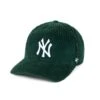 Rowing Blazers X '47 Wide-Wale Yankees Cap -Rowingblazersus Shop RB 47MLB HAT NYYANKEE GREEN ANGLE