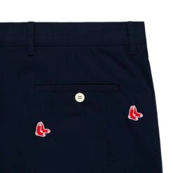 Rowing Blazers X '47 Red Sox Critter Trousers -Rowingblazersus Shop RB 47MLB PANTS BOSTON REDSOX NAVY D2
