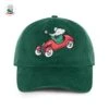Babar Green Corduroy Car Cap -Rowingblazersus Shop RB BABAR HAT CAR GREEN FRONT