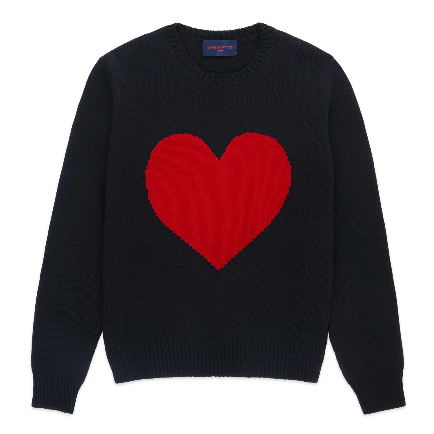 Gyles & George Women's Heart Sweater 3 Gyles & George Women's Heart Sweater
