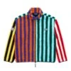 Mixed Stripe Sherpa Fleece 1 Mixed Stripe Sherpa Fleece -Rowingblazersus Shop RB JACKET SHERPA MULTI FRONT