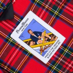 Men's Royal Stewart Tartan Jacket -Rowingblazersus Shop RB M BLAZER ROYALSTUART RED D1