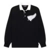 New Zealand Rugby -Rowingblazersus Shop RB RUGBY NEWZEALAND BLACK FRONT