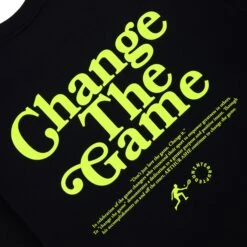 Arthur Ashe X UNINTERRUPTED "Change The Game" Crewneck -Rowingblazersus Shop RB UNINTERRUPTED CREWNECK BLACK D3