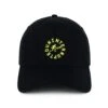 Arthur Ashe X UNINTERRUPTED Cap 1 Arthur Ashe X UNINTERRUPTED Cap -Rowingblazersus Shop RB UNINTERRUPTED HAT BLACK FRONT