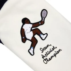 Arthur Ashe X UNINTERRUPTED Varsity Jacket 28 Arthur Ashe X UNINTERRUPTED Varsity Jacket -Rowingblazersus Shop RB UNINTERRUPTED VARSITY JACKET D5