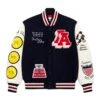Arthur Ashe X UNINTERRUPTED Varsity Jacket -Rowingblazersus Shop RB UNINTERRUPTED VARSITY JACKET FRONT