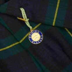 Women's Gordon Modern Tartan Diana Jacket -Rowingblazersus Shop RB W BLAZER GORDONMODERN GREEN D2