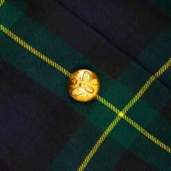 Women's Gordon Modern Tartan Diana Jacket -Rowingblazersus Shop RB W BLAZER GORDONMODERN GREEN D3