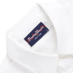 Caroline Back-Button Oxford Shirt -Rowingblazersus Shop RB W OXFORD RELAXED WHITE D1