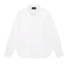 Caroline Back-Button Oxford Shirt 2 Caroline Back-Button Oxford Shirt -Rowingblazersus Shop RB W OXFORD RELAXED WHITE FRONT