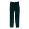 Women's Corduroy Trousers 2 Women's Corduroy Trousers -Rowingblazersus Shop RB W TROUSERS CORDUROY GREEN FRONT