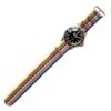 Watch Strap In Croquet Stripe -Rowingblazersus Shop RB WATCH STRAP CROQUET