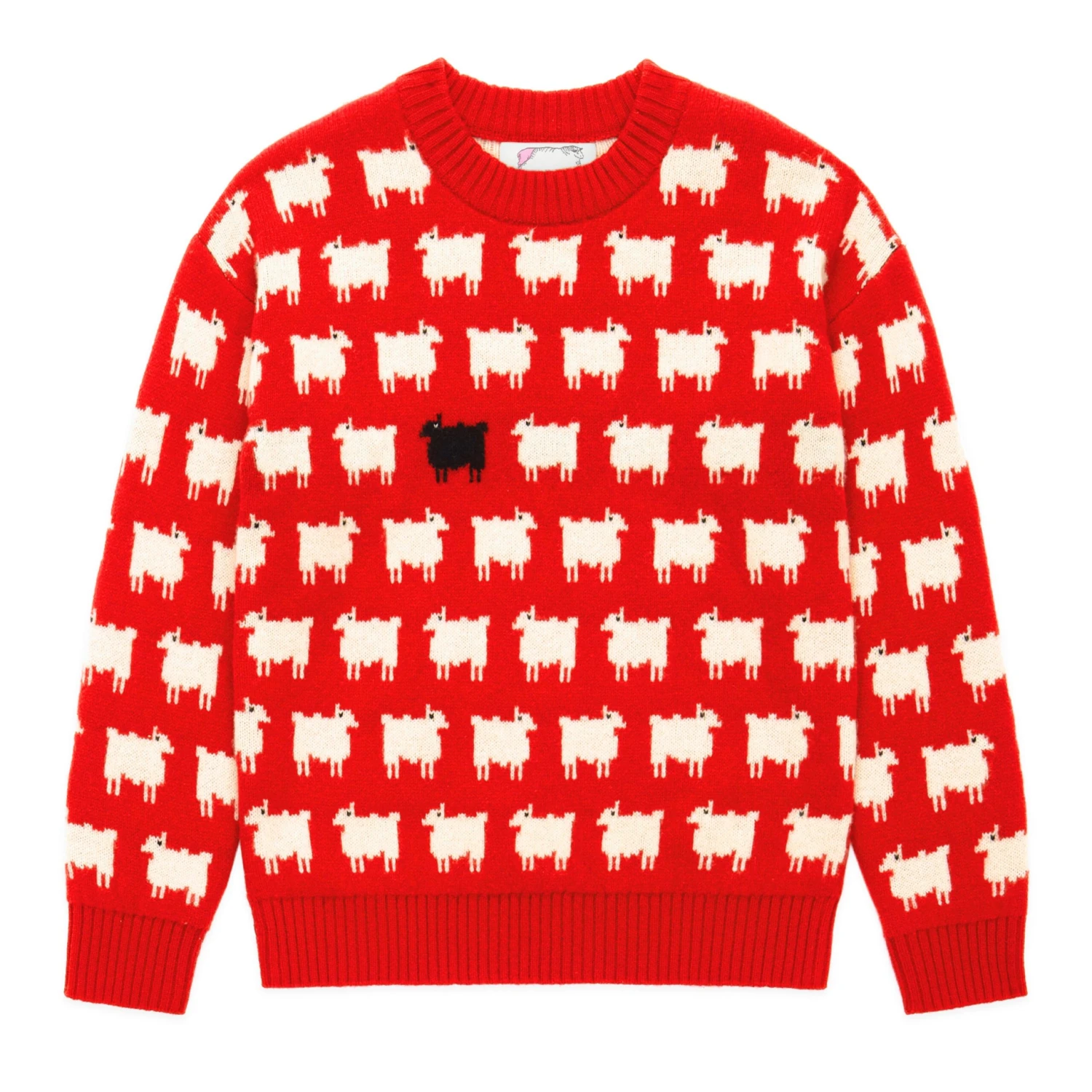 Warm & Wonderful Men's "Diana Edition" RWS-Certified Wool Sheep Sweater 3 Warm & Wonderful Men's "Diana Edition" RWS-Certified Wool Sheep Sweater
