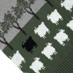 Warm & Wonderful Scenic Sheep Vest 12 Warm & Wonderful Scenic Sheep Vest -Rowingblazersus Shop RB WW VEST SCENIC MULTI D