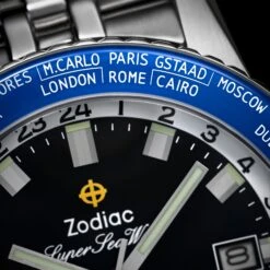 Zodiac X Rowing Blazers Super Sea Wolf World Time GMT -Rowingblazersus Shop RB ZODIAC GMT WORLD BLUE 6