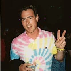 Stealie Tie-Dye Polo -Rowingblazersus Shop RBXGD 245