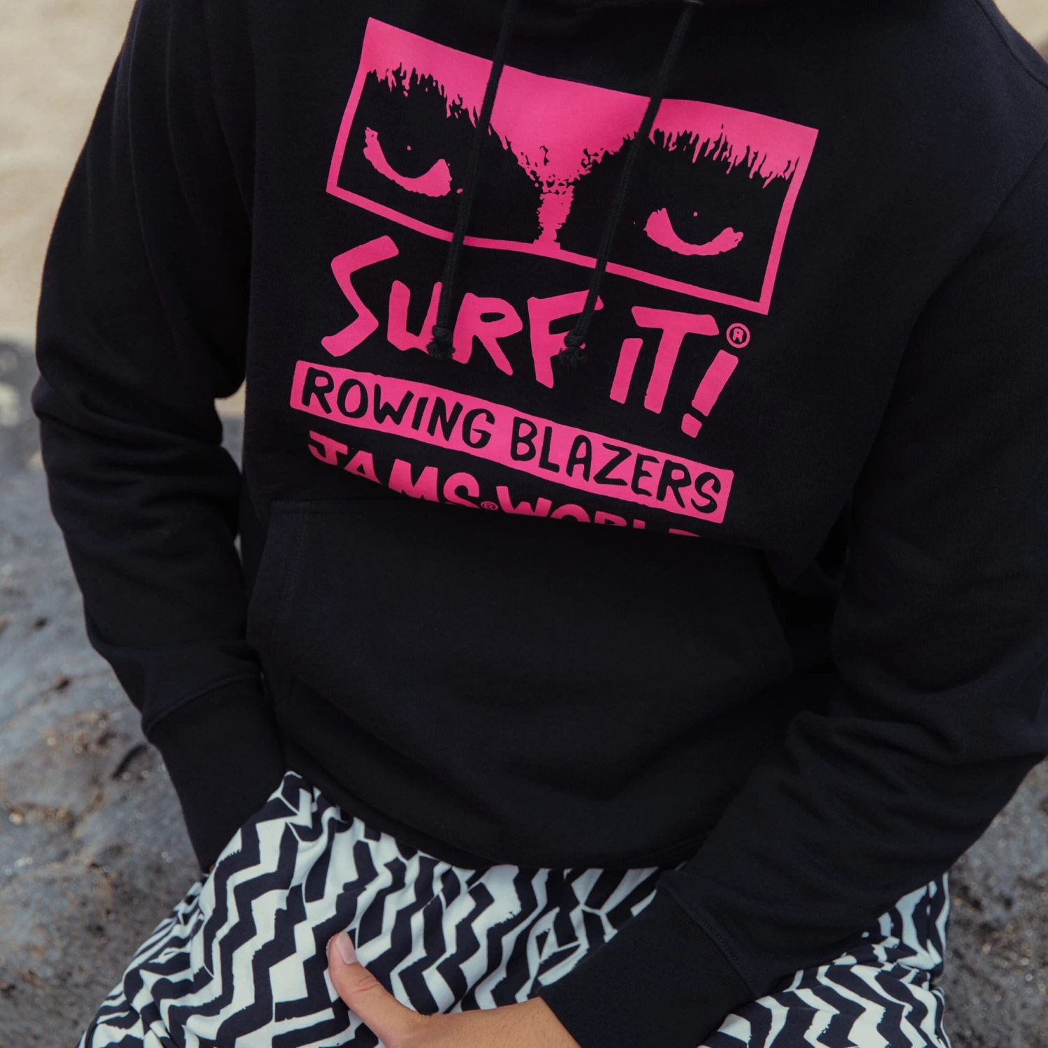Rowing Blazers X Jams World "Surf It!" Hoodie 6 Rowing Blazers X Jams World "Surf It!" Hoodie - Image 4