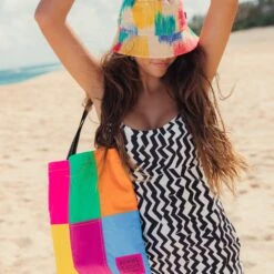 Rowing Blazers X Jams World Patchwork Nylon Tote -Rowingblazersus Shop RB OAHU 36