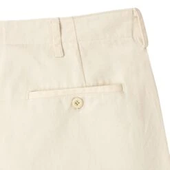 Women's Tailored Cream Twill Trousers 10 Women's Tailored Cream Twill Trousers -Rowingblazersus Shop RowingBlazersFW20Women sPants CreamTwill Pocket