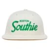 Southie Snapback Hat -Rowingblazersus Shop Southie 100 MWL001 MA003 WH Front