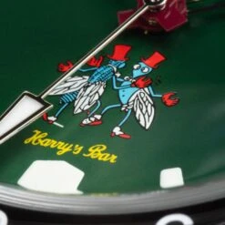 Zodiac X Rowing Blazers For Harry's Bar Super Sea Wolf -Rowingblazersus Shop ZODIAC WATCH GREEN D5