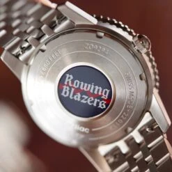 Zodiac X Rowing Blazers For Harry's Bar Super Sea Wolf -Rowingblazersus Shop ZODIAC WATCH GREEN ONWRIST 2