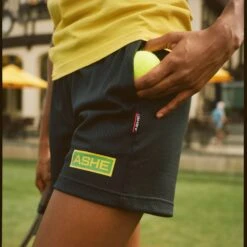 Ashe Sport Logo Mesh Short 19 Ashe Sport Logo Mesh Short -Rowingblazersus Shop color black soweto 4