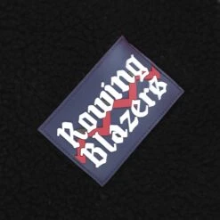 Harlequin Deep-Pile Sherpa "Jockey" Fleece -Rowingblazersus Shop color black white 3 e713c842 b7a2 4873 910b c827acef24af