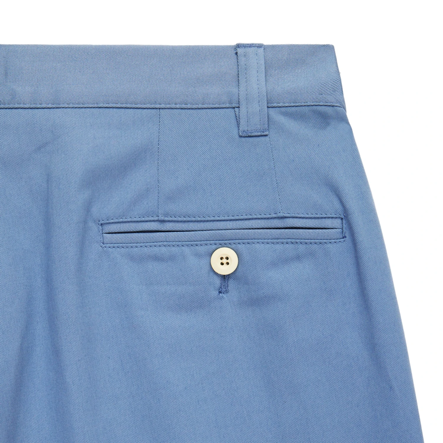 Men's Pleated Relaxed Fit Cotton Twill Trousers 5 Men's Pleated Relaxed Fit Cotton Twill Trousers - Image 3